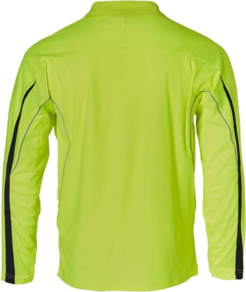 AIW - Men's Hi-Vis Legend Long Sleeve Polo - SW33A