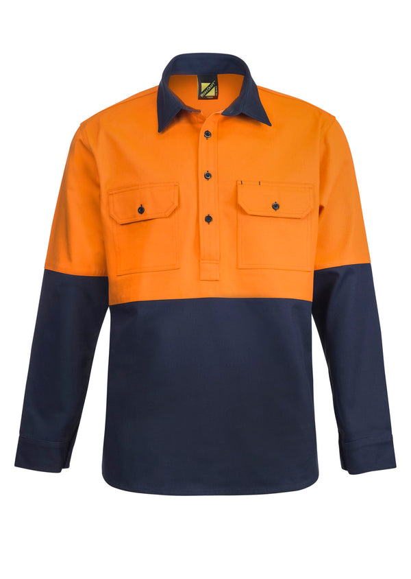 Workcraft Mens Hybrid Two Tone Shirt - WS4254