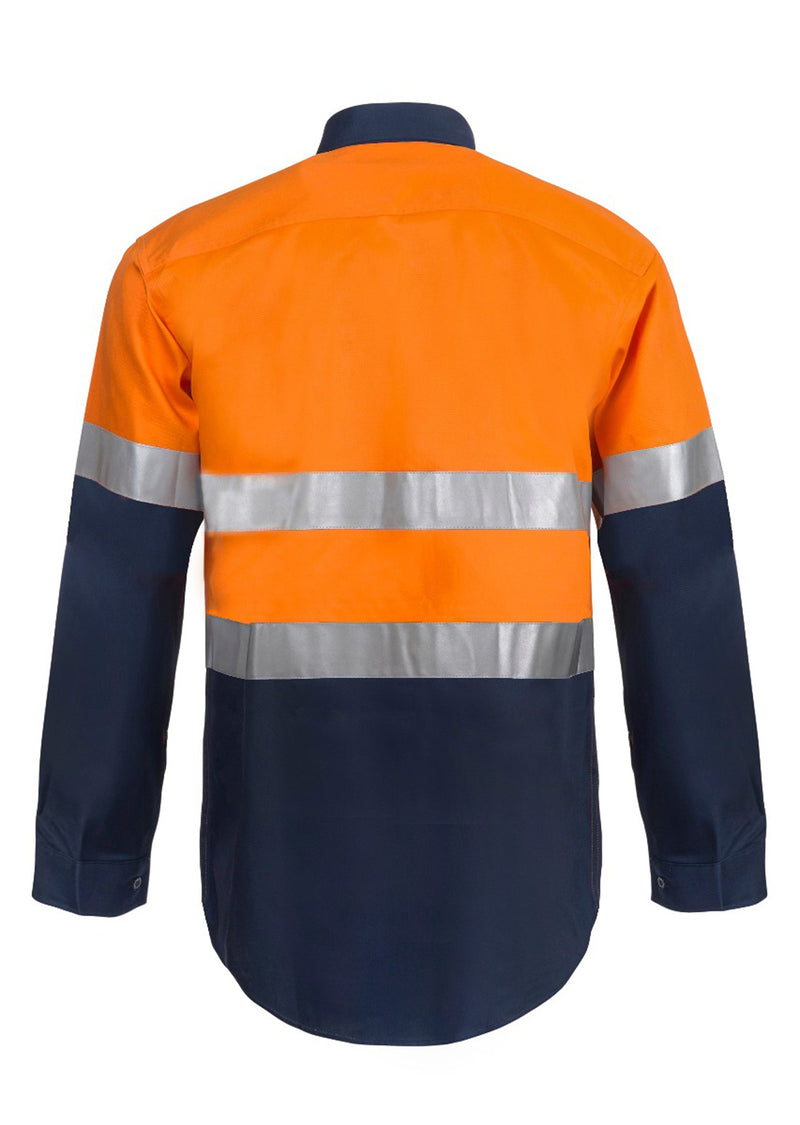 Workcraft Hivis Long Sleeve Two Tone with Tape - WS3028