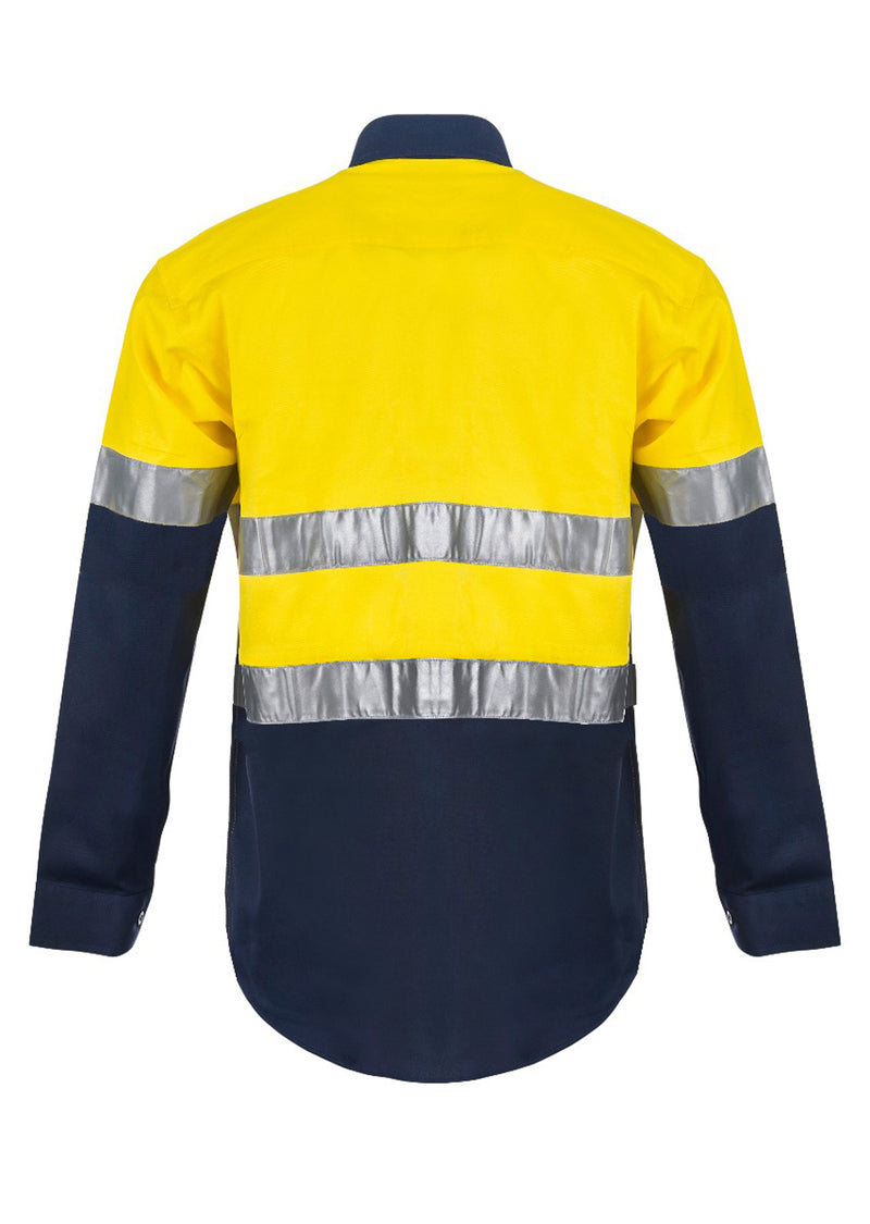 Workcraft Hivis Long Sleeve Two Tone with Tape - WS3028