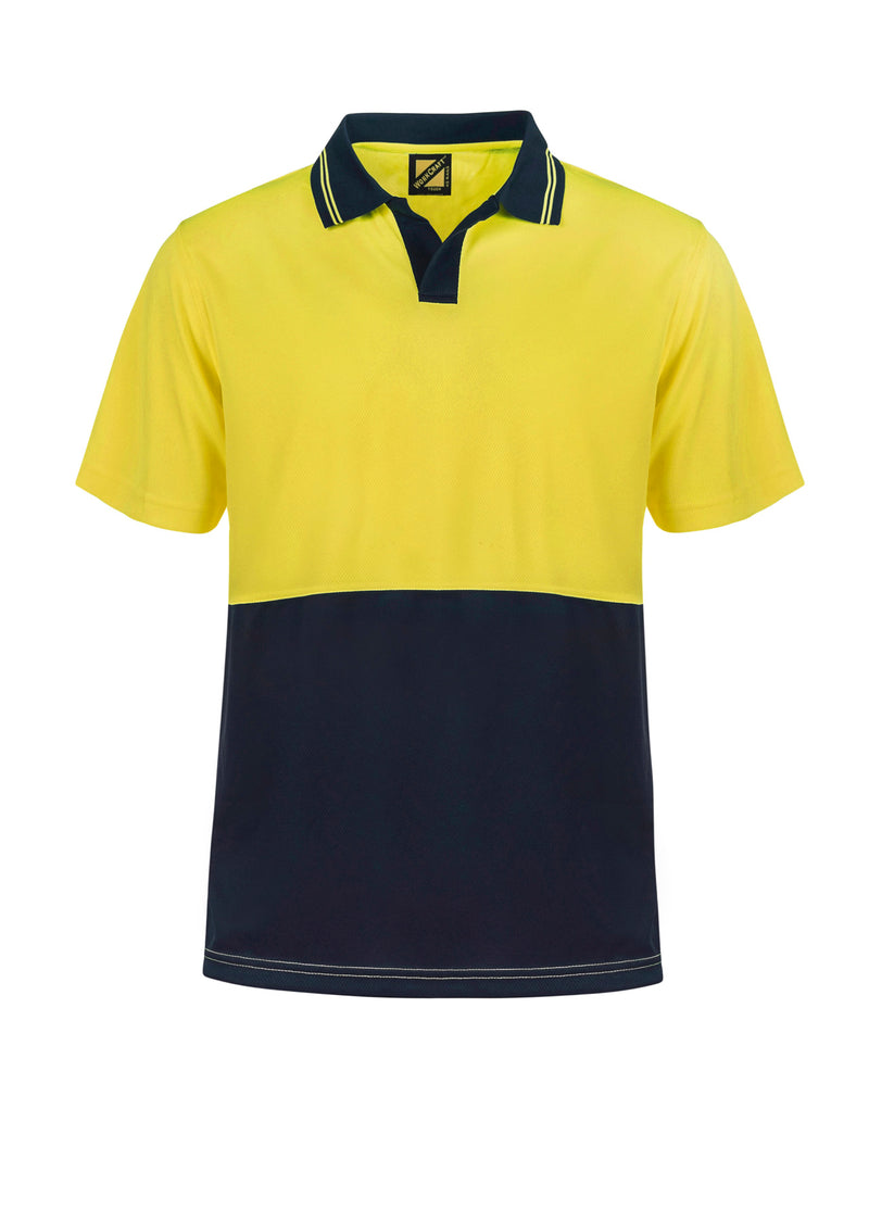 Workcraft Hivis Short Sleeve Two Tone Polo 157gsm - WSP205