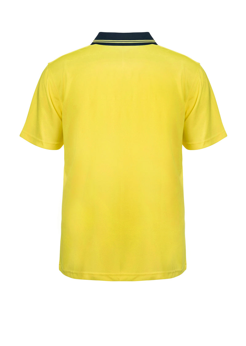 Workcraft Hivis Short Sleeve Two Tone Polo 157gsm - WSP205