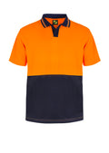 Workcraft Hivis Short Sleeve Two Tone Polo 157gsm - WSP205