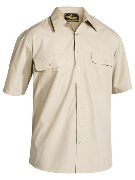 Bisley Mens Permanent Press Long Sleeve Shirt - BS1526