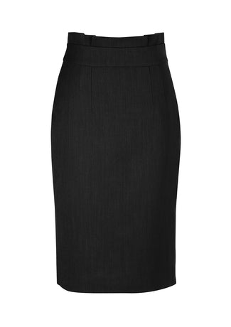 Biz Corporate Womens Waisted Pencil Skirt - 20116 ** Clearance**