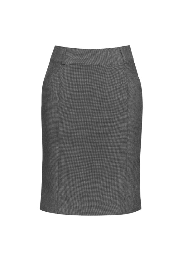 Biz Corporate Womens  Feature Pleat Skirt 20316 **Clearance**