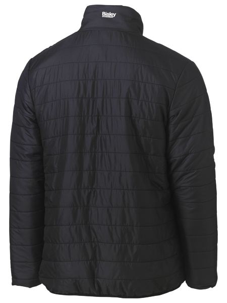 Bisley Mens Taped Hivis Reversible Puffer Jacket - BJ6350HT