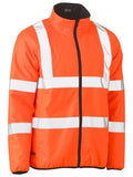 Bisley Mens Taped Hivis Reversible Puffer Jacket - BJ6350HT