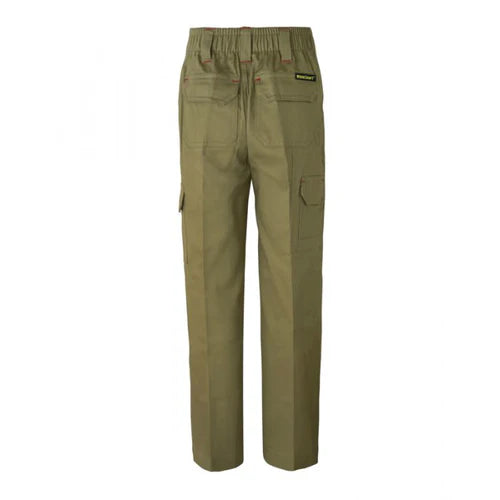 Workcraft Kids Cotton Drill Cargo Trouser - WPK503