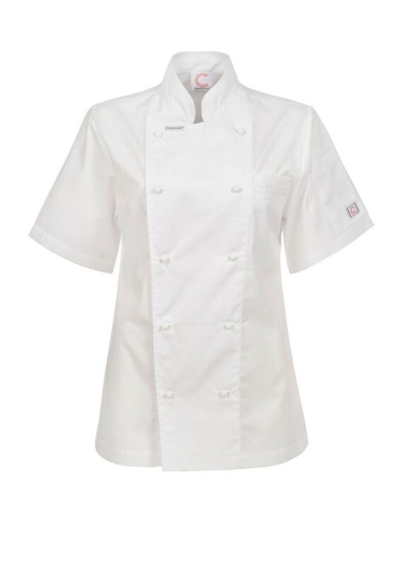 Chefscraft Ladies Executive Short Sleeve Chef Jacket - CJL22