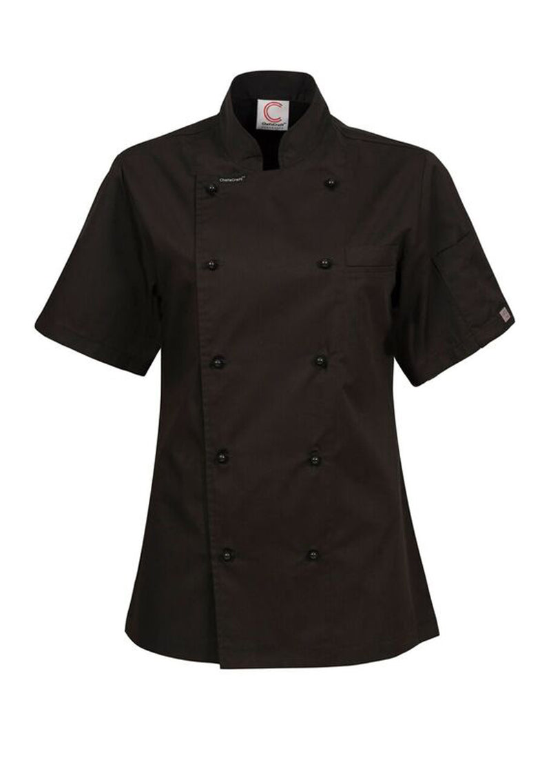 Chefscraft Ladies Executive Short Sleeve Chef Jacket - CJL22