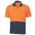 DNC Hivis Two Tone Cool Breathe Polo Short Sleeve Shirt -  3811