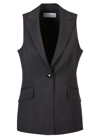 Biz Corporates Ladies Sleeveless Jacket - 60114  **Clearance**