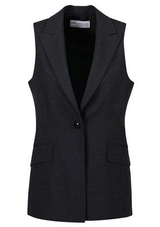 Biz Corporate Ladies Sleeveless Jacket - 64014 ** Clearance**