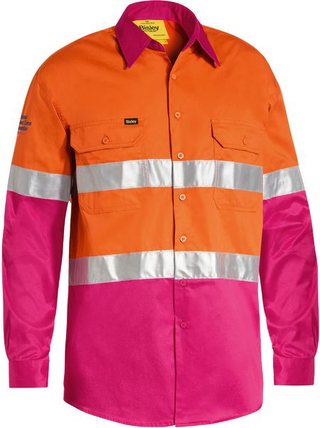 Bisley Mens Hi Vis Cool Lightweight Shirt - BS6696T