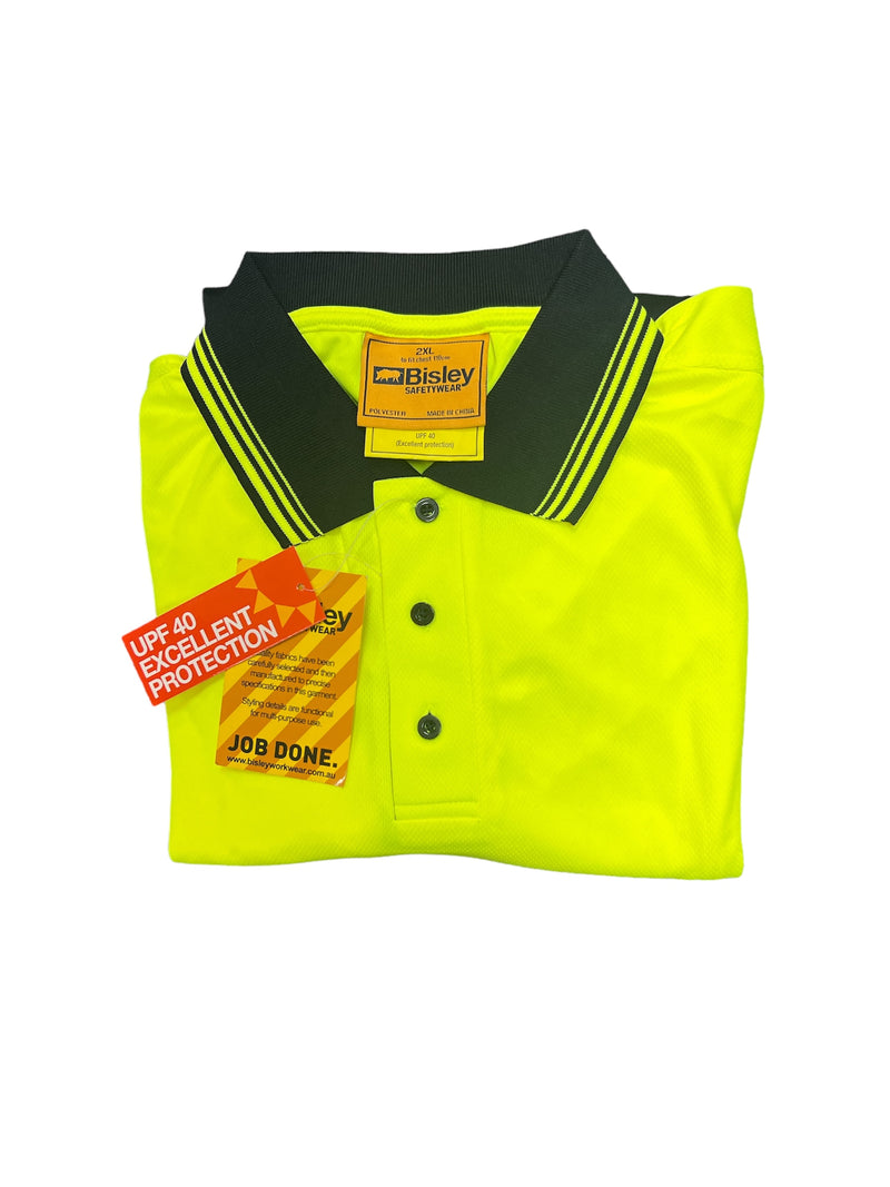 Bisley Hivis Mesh Long Sleeve Polo - BK6424