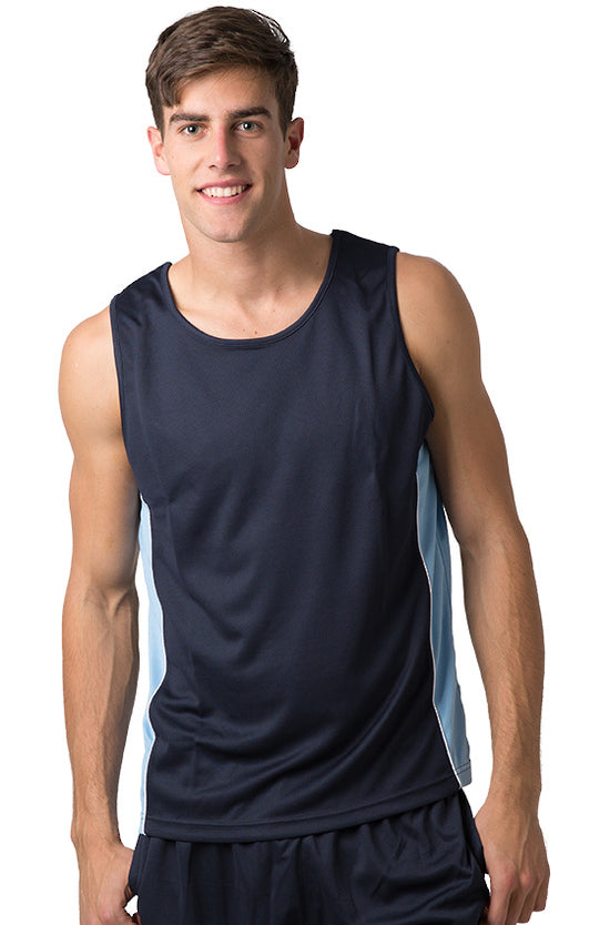 Be Seen Men's Singlet - BSS01  **Clearance**