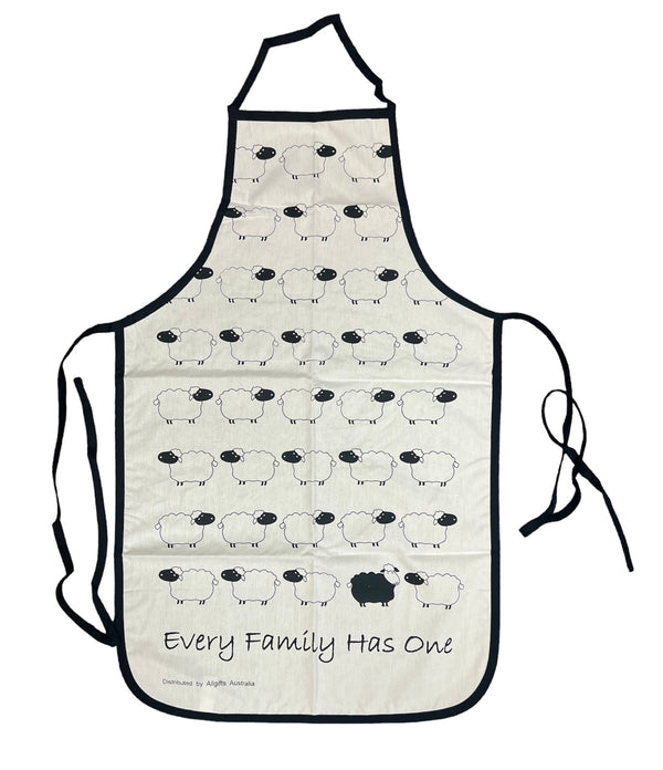 All Gifts - Apron 'Black Sheep' - 10SEFHO **Clearance**