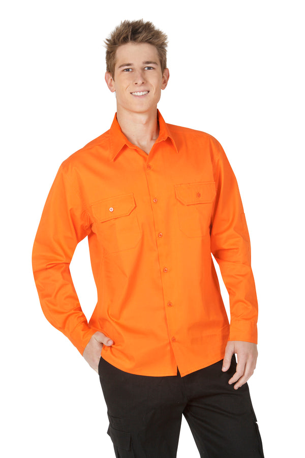 Blue Whale Hi Vis 155 GSM Cotton Twill Shirt - C85