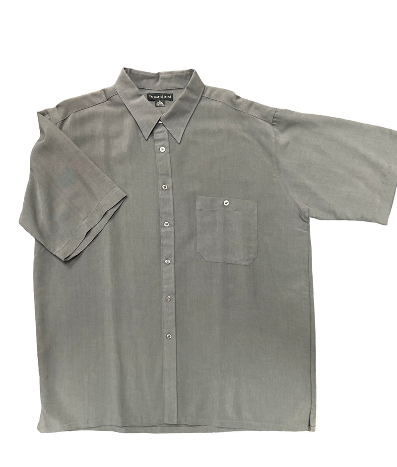 Gear for Life Mens Grey Short Sleeve Shirt - HZ64A ** Clearance**