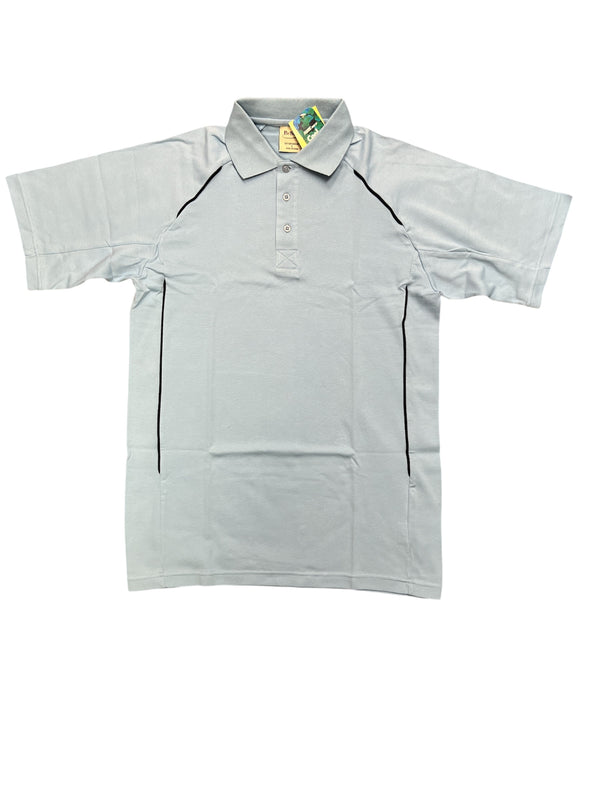 Be Seen Mens Waffle Knit Polo - BSP36 **Clearance**