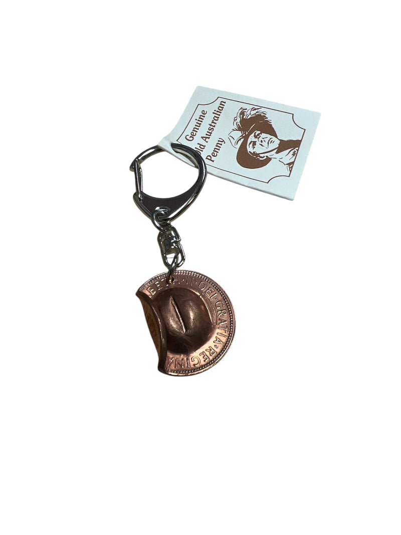 Genuine Austalian Penny Keyring