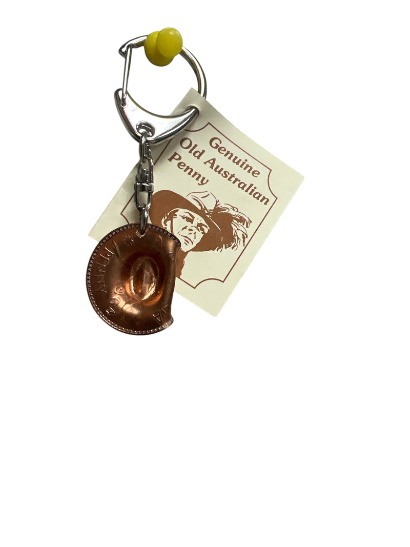 Genuine Austalian Penny Keyring