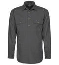 Ritemate Mens Pilbara Closed Front Long Sleeve Shirt - RM200CF