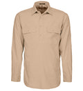 Ritemate Mens Pilbara Closed Front Long Sleeve Shirt - RM200CF