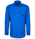 Ritemate Mens Pilbara Closed Front Long Sleeve Shirt - RM200CF