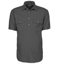 Ritemate Mens Pilbara Closed Front Short Sleeve Shirt - RM200CFS