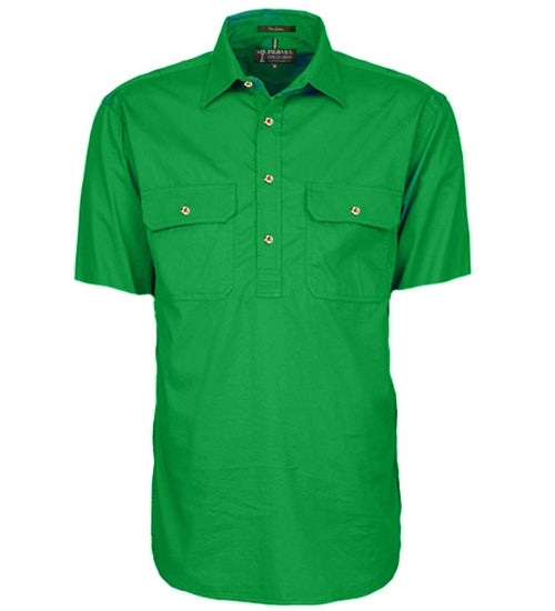 Ritemate Mens Pilbara Closed Front Short Sleeve Shirt - RM200CFS