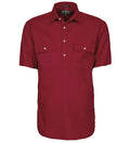 Ritemate Mens Pilbara Closed Front Short Sleeve Shirt - RM200CFS