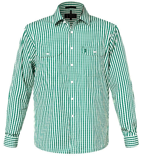 Pilbara Mens Check Long Sleeve Shirt - RMPC004