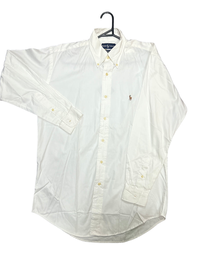 Ralph Lauren White Long Sleeve **Clearance**