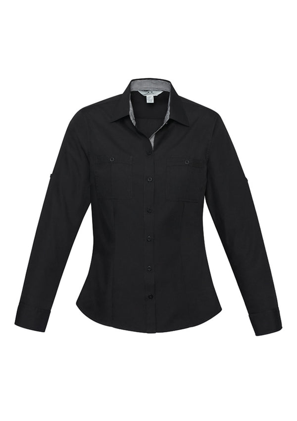 Biz Collection Ladies' Bondi Long Sleeve Shirt - S306LL **Clearance**