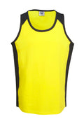 Blue Whale 100% Cotton Hi Vis Singlet - S84