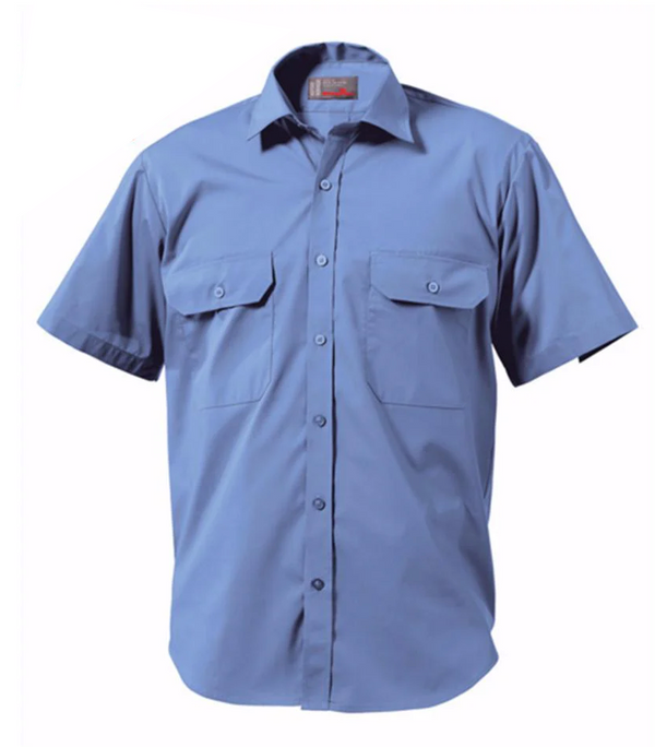 King Gee Chambray Short Sleeve Shirt - K04070