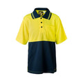 Kids Hi Vis Two Tone Short Sleeve Polo with Pocket - WSPK20