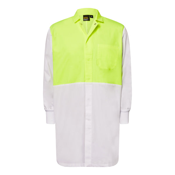 Workcraft Long Sleeve Dustcoat Cuffedd - WJ1123