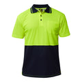 Workcraft Hivis Short Sleeve Two Tone Polo 190gsm - WSP401