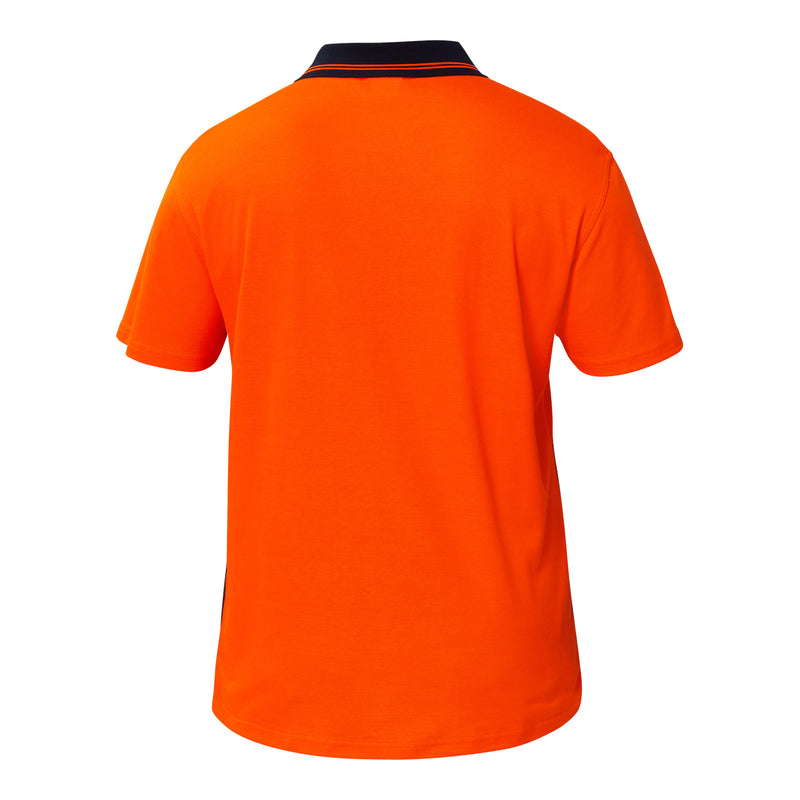 Workcraft Hivis Short Sleeve Two Tone Polo 190gsm - WSP401