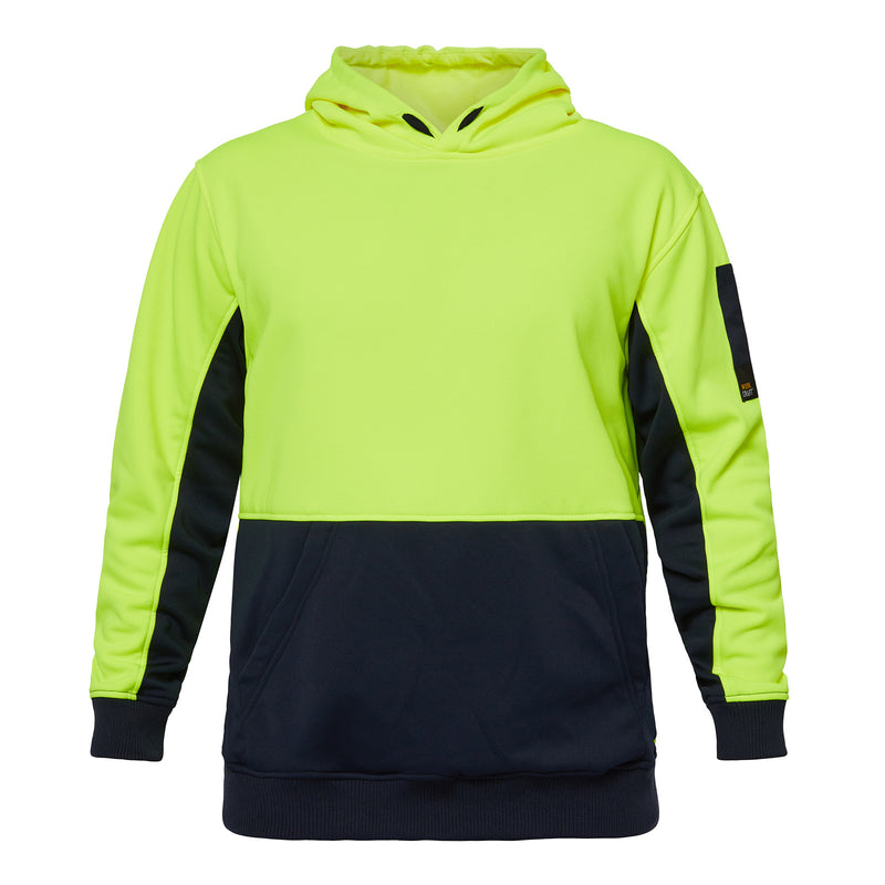 Workcraft Unisex Two Tone Hivis Hoodie - WT8010