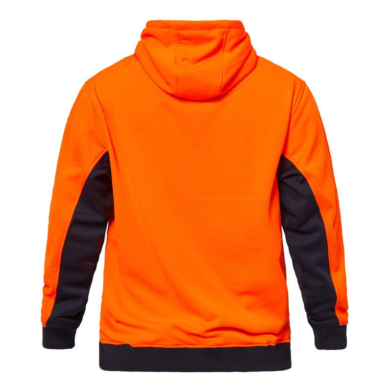 Workcraft Unisex Two Tone Hivis Hoodie - WT8010