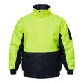 Workcraft Hivis Two Tone Bomber Jacket - WW9012