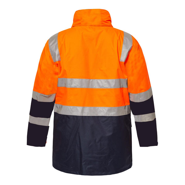 Workcraft Hivis 4 in 1 Jacket with Tape - WW9022