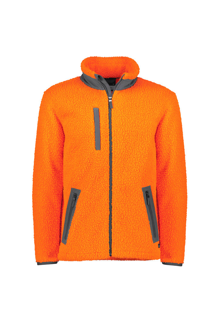 Syzmik Unisex Streetworx Full Zip Sherpa Fleece - ZT285