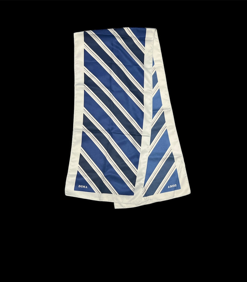 Scarf Blue Stripe