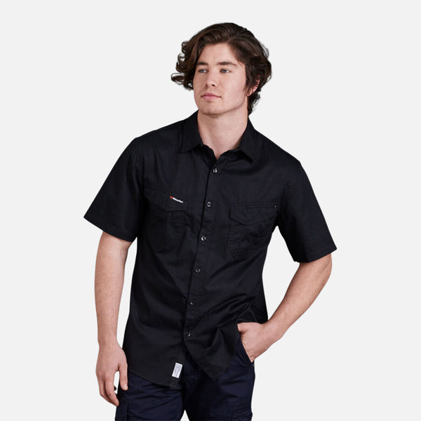 King Gee Tradies Lightweight Cotton Drill Short Sleeve Shirt - K14355