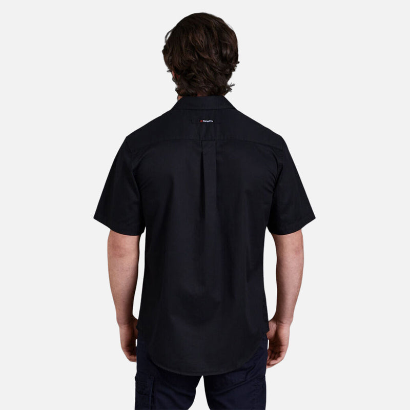 King Gee Tradies Lightweight Cotton Drill Short Sleeve Shirt - K14355